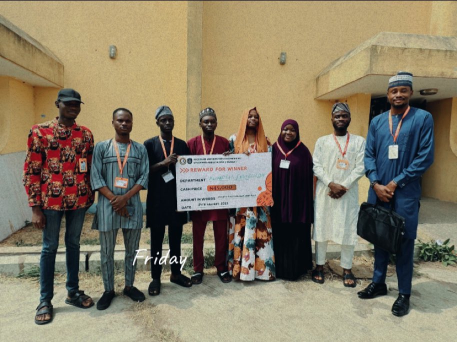 unilorinnimeche's tweet photo. The Mechanical Engineering Department has once again proven its excellence and resilience as our brilliant team emerged as the winners of the prestigious NIMC 3.0 competition. This remarkable achievement showcases the teamwork and commitment to excellence that define us.
#MechE https://t.co/cidWo1yUhW