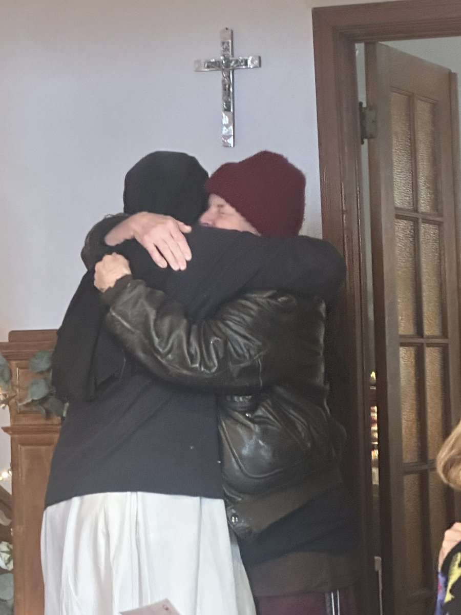 ThomasMoreSoc's tweet photo. Joan Bell has been pardoned and released from federal custody. Thank you @POTUS. https://t.co/7019ayKTKJ