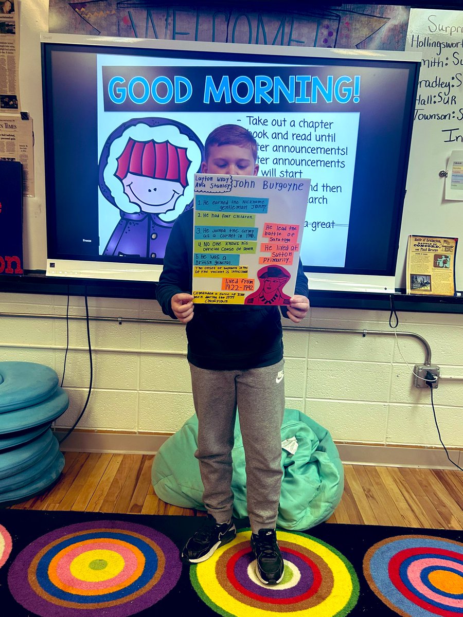 khollywood28's tweet photo. “Bringing History to Life: Exploring the Heroes and Stories of the Revolutionary War Through Student Projects! #growingandlearning https://t.co/zVe60Z5F6Q