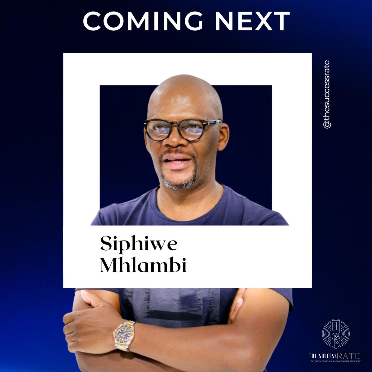TheSuccessRate's tweet photo. Don’t miss this inspiring conversation dropping this weekend on our YouTube channel! 

Siphiwe Mhlambi is a renowned South African photographer celebrated for his evocative visual storytelling, particularly within the jazz music scene.

#TheSuccessRate #Podcast https://t.co/oSkfrzfydn