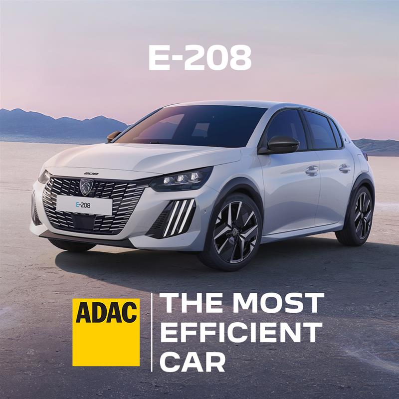 peugeotireland's tweet photo. 1st place for E-208! 3 models in the TOP 10!

#Peugeot is proud to announce the #AllElectric #PeugeotE208 and #PeugeotE308 ranked 1st and 2nd in the 2024 ADAC EcoTest. 🚗⚡ The #PeugeotE2008 claimed 6th place. Leading the European EV market!

#LionPride #AwardWinning #EcoTest https://t.co/xISJFXizio