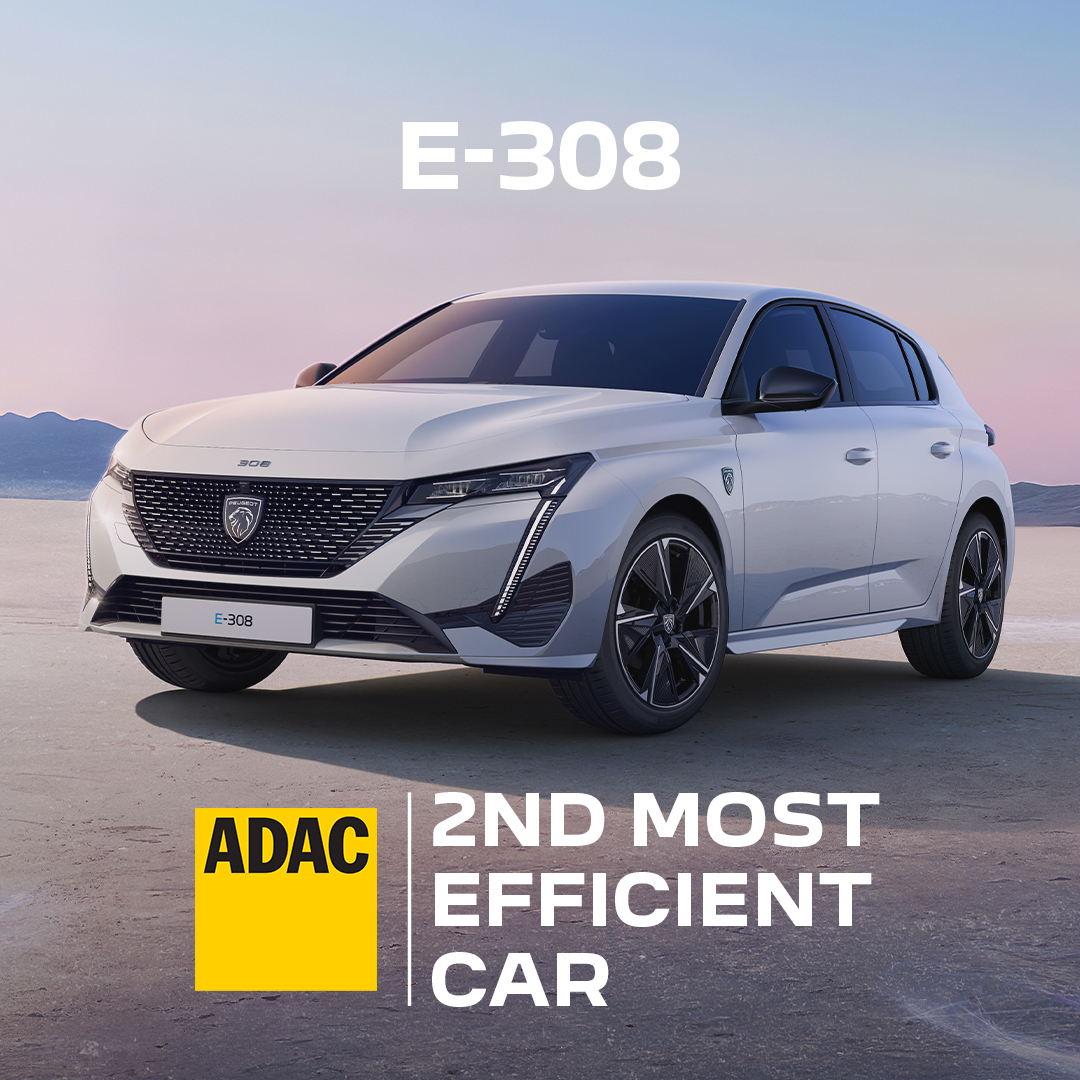 peugeotireland's tweet photo. 1st place for E-208! 3 models in the TOP 10!

#Peugeot is proud to announce the #AllElectric #PeugeotE208 and #PeugeotE308 ranked 1st and 2nd in the 2024 ADAC EcoTest. 🚗⚡ The #PeugeotE2008 claimed 6th place. Leading the European EV market!

#LionPride #AwardWinning #EcoTest https://t.co/xISJFXizio