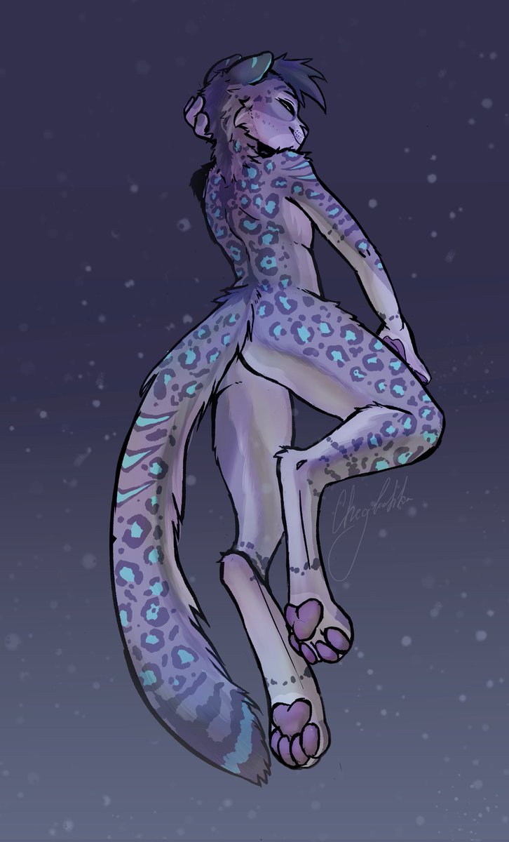 YCH for <a href="/SL_528/">Cirrus snep ❤💜💙</a> 
More fluffiness - more hapiness