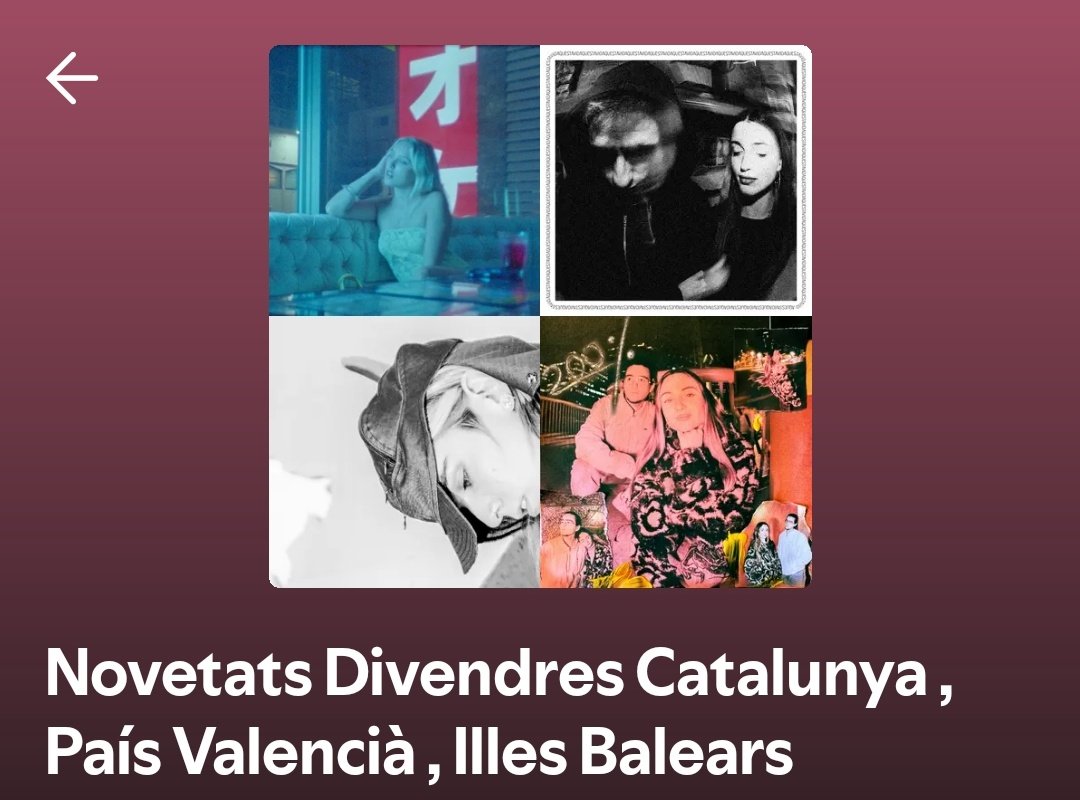 JuanAngel_JDJ30's tweet photo. Les millors novetats en català d'aquesta setmana ja a les playlists de Spotify i YouTube
https://t.co/YAIgeaCXP0
Cançons de @mariaheinpuig #gusset @martakuu_ @vennusauri #albali #ayryn @RogerPadrosMsic @Anna_Andreu_ #celobert #neptu ...
https://t.co/8W3gbCopMJ https://t.co/JDwPksuTPr