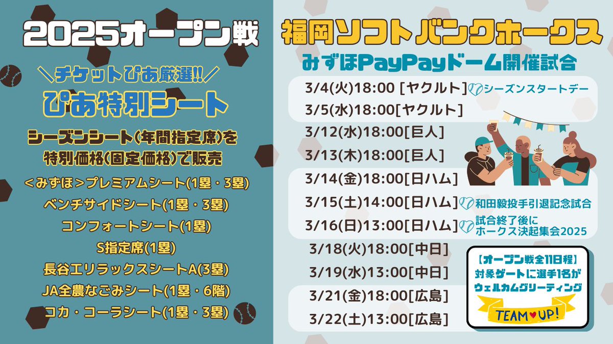 6/4 入場券 引換券 ソフトバンク ホークス 中日 渡り合える