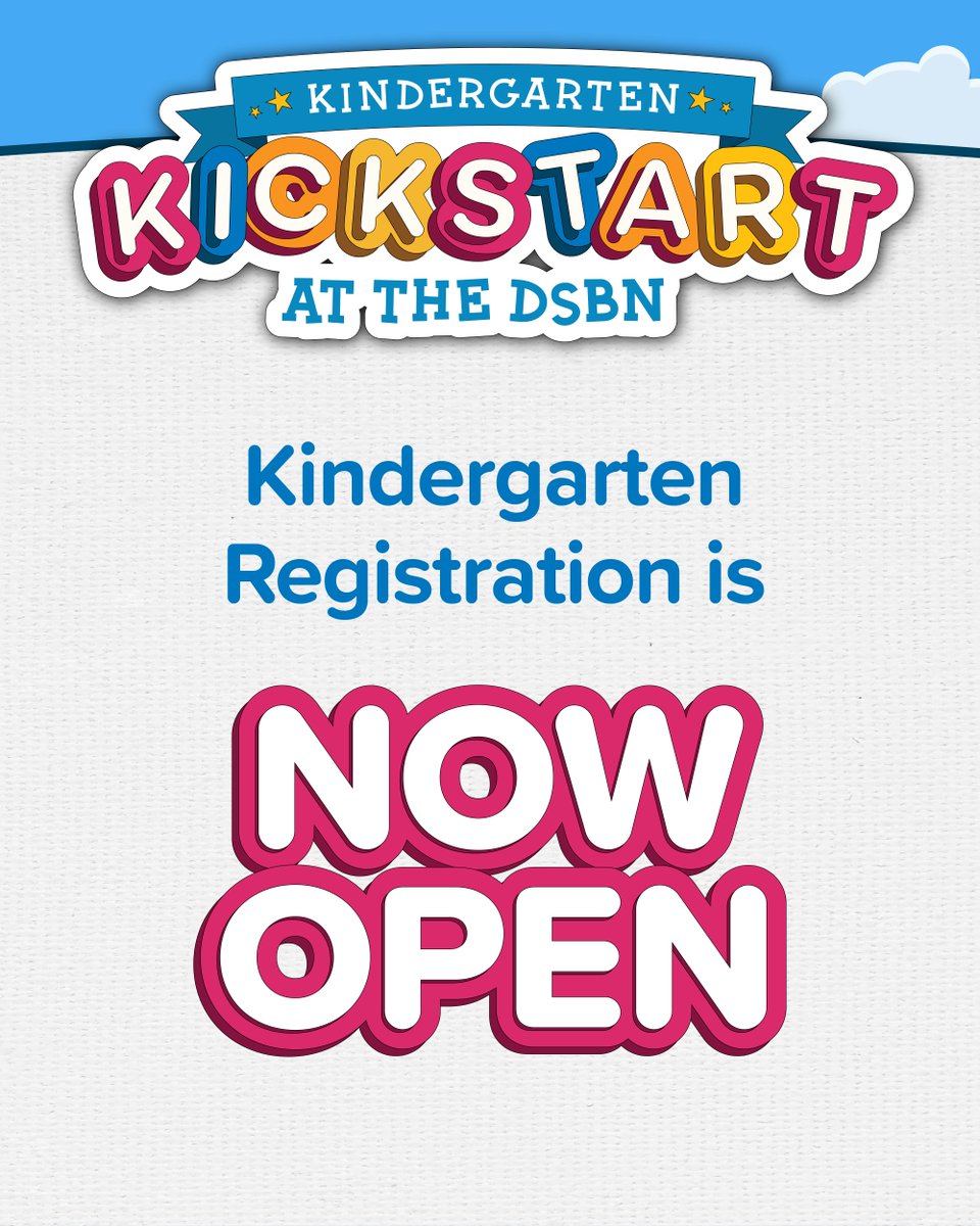 dsbn's tweet photo. February is Kindergarten Registration Month! ✨🌱

🔗 Register and info  https://t.co/rEj4yfPBcB
🏫 Open Houses will be MAY 12-16!
💌 Registered families will get an invite to their Open House
☎️ Contact your school directly with  any questions https://t.co/gEiu1zStsm