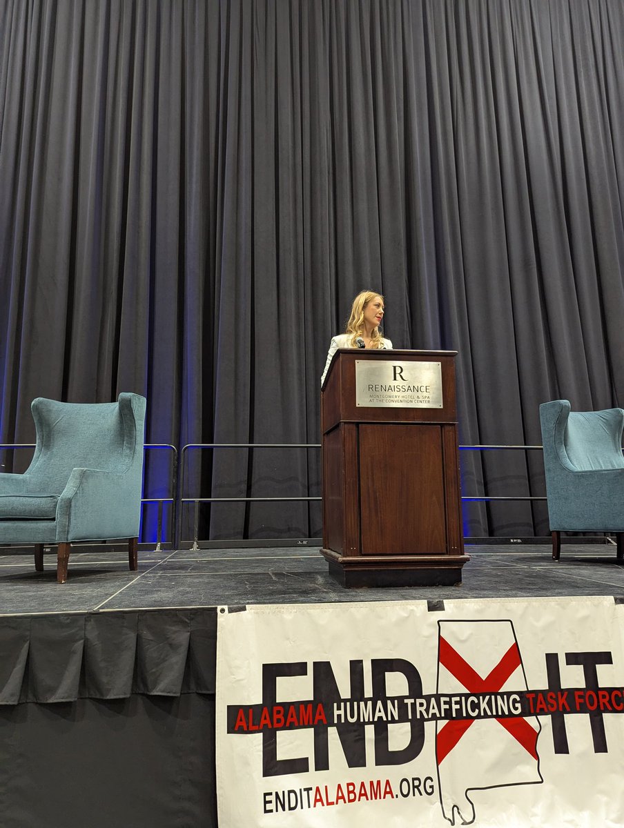 Helen Taylor, Vice President of Impact for Exodus Cry, speaks on the connections between pornography and sex trafficking. #enditalabama #humantraffickingawareness #humantraffickingsummit