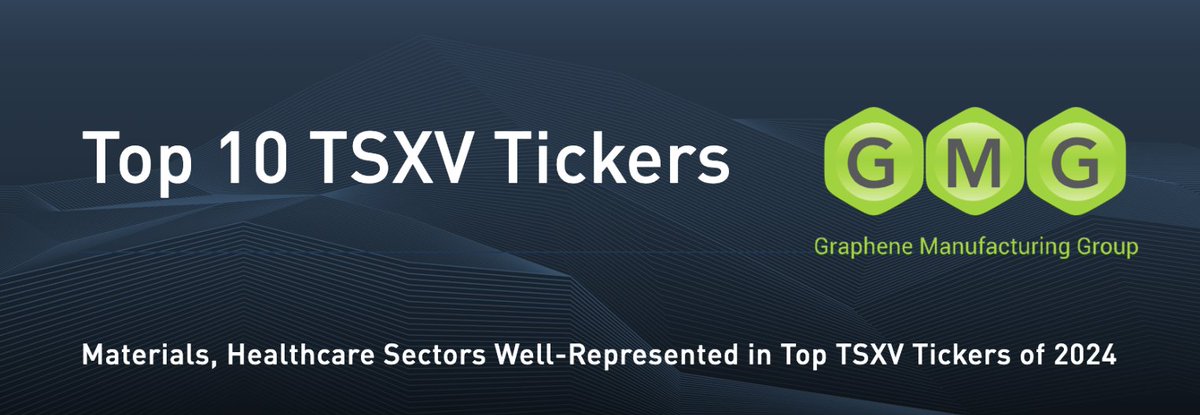 GMG was the most searched ticker on the TMX Money site in 2024.

Read the article here to learn more: bit.ly/3E7slBg   

We’re grateful for the continued interest and support from the investor community. 

Corporate Presentation: bit.ly/42rLaJv 

#Graphene