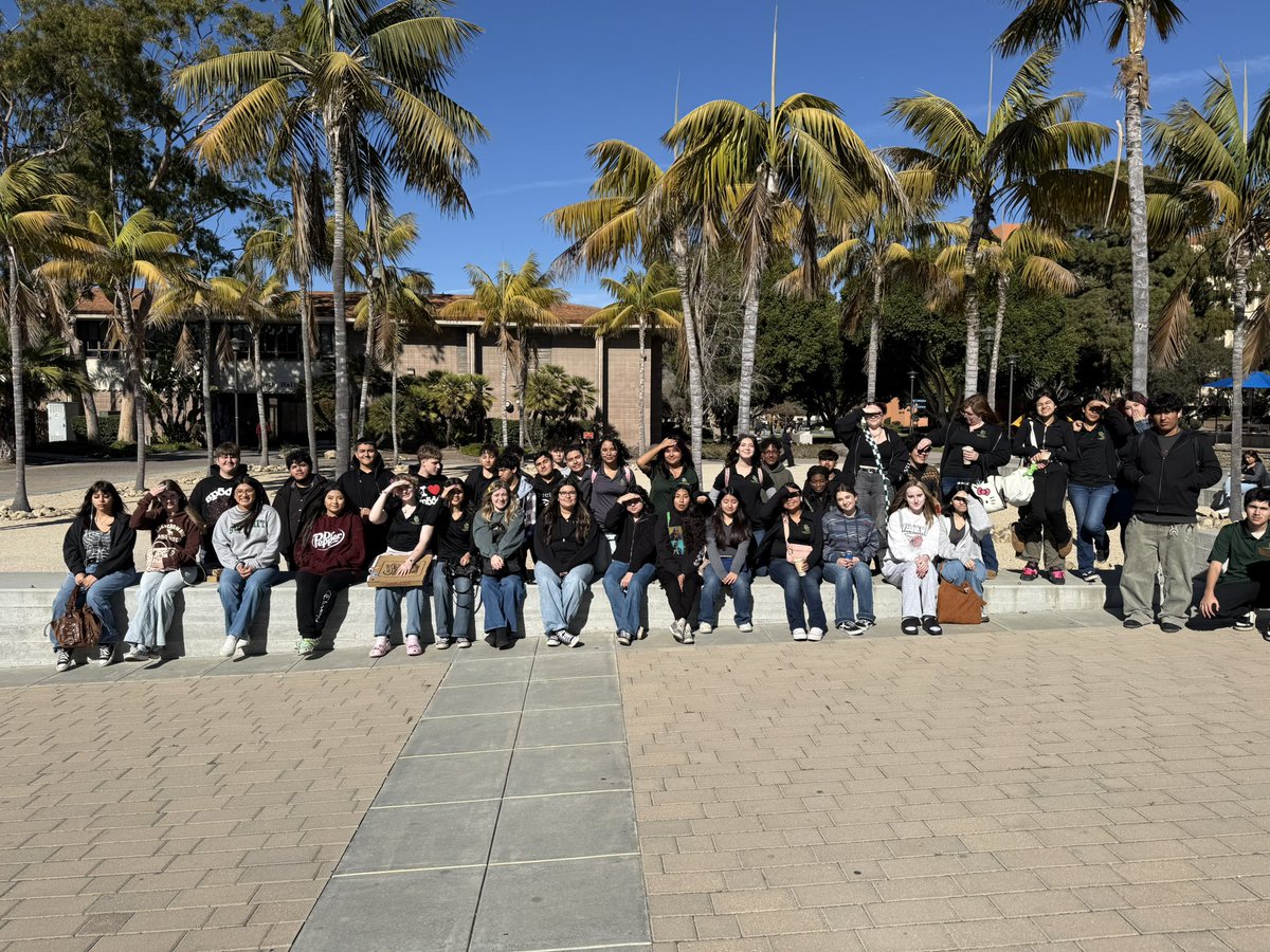SummitHS_Bears's tweet photo. Our students had a fantastic time on their CTE field trip to UC Santa Barbara, exploring the campus & learning about the various programs. They wrapped up the day with a relaxing evening at the beach, enjoying the weather. It was a memorable experience for everyone #CTEFieldTrip https://t.co/l4Ou6qhMZN