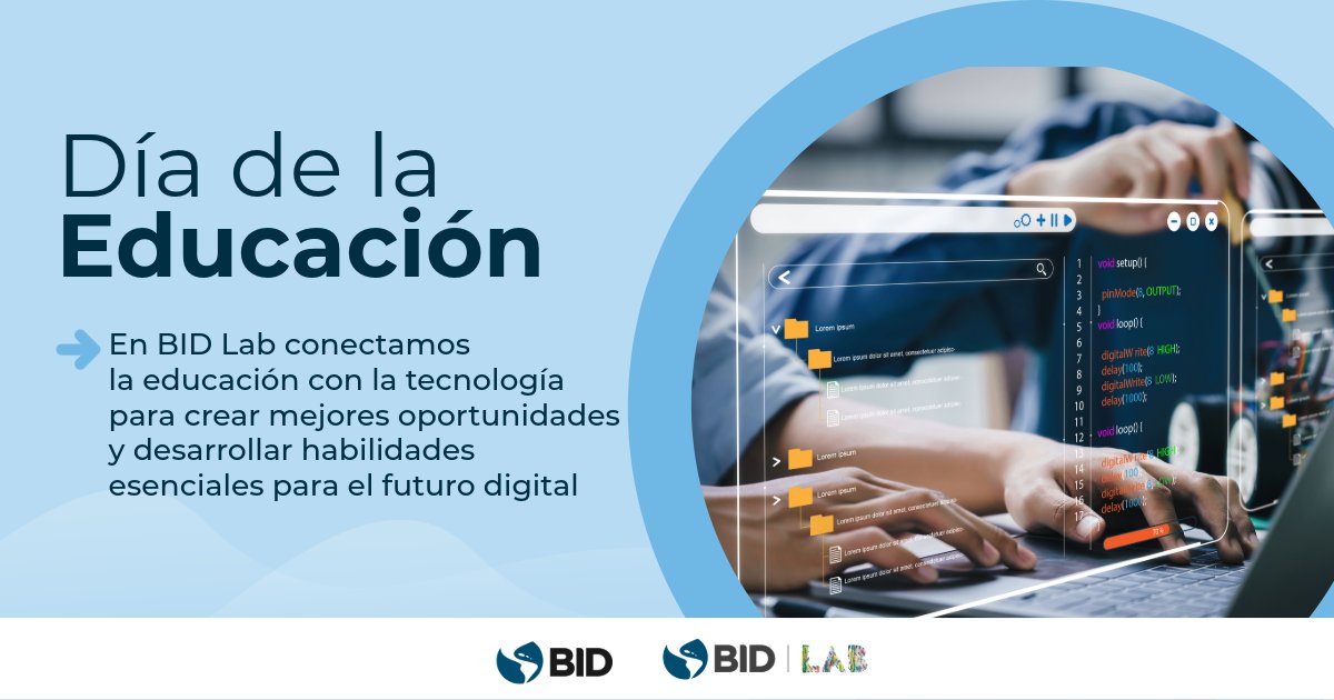 En <a href="/IDB_Lab/">IDB Lab</a> creemos en el poder de la #Educación para impulsar la #Innovación. Con #FondoCCI, <a href="/corlabgob/">CorLab</a> y <a href="/creativosdigcl/">creativosdigitales</a>, formamos a niñas y niños de escuelas municipales de Córdoba en #Programación mediante #Gamificación 🎮, haciendo el #Aprendizaje más accesible y