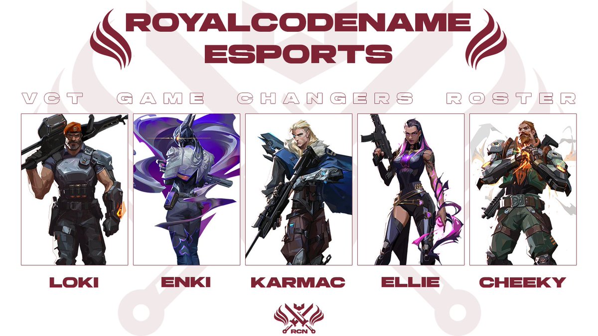 🔴 MATCH DAY 🔴

Our game changers team is playing VCT GC kickoff qualifiers today!!

Roster: 

<a href="/karrmacc_/">Karolína ,,Karrmacc'' Macelová</a> 
<a href="/enki_val/">Enki 🏳️‍⚧️</a> 
<a href="/endlesseic/">ᯓ˚⟡˖ ࣪ 𝖊.</a> 
<a href="/CheekyInit/">Cheeky</a> 
<a href="/LokiPro_XIII/">Loki Proasheck</a> 

You can support us at twitch.tv/karrmacc_