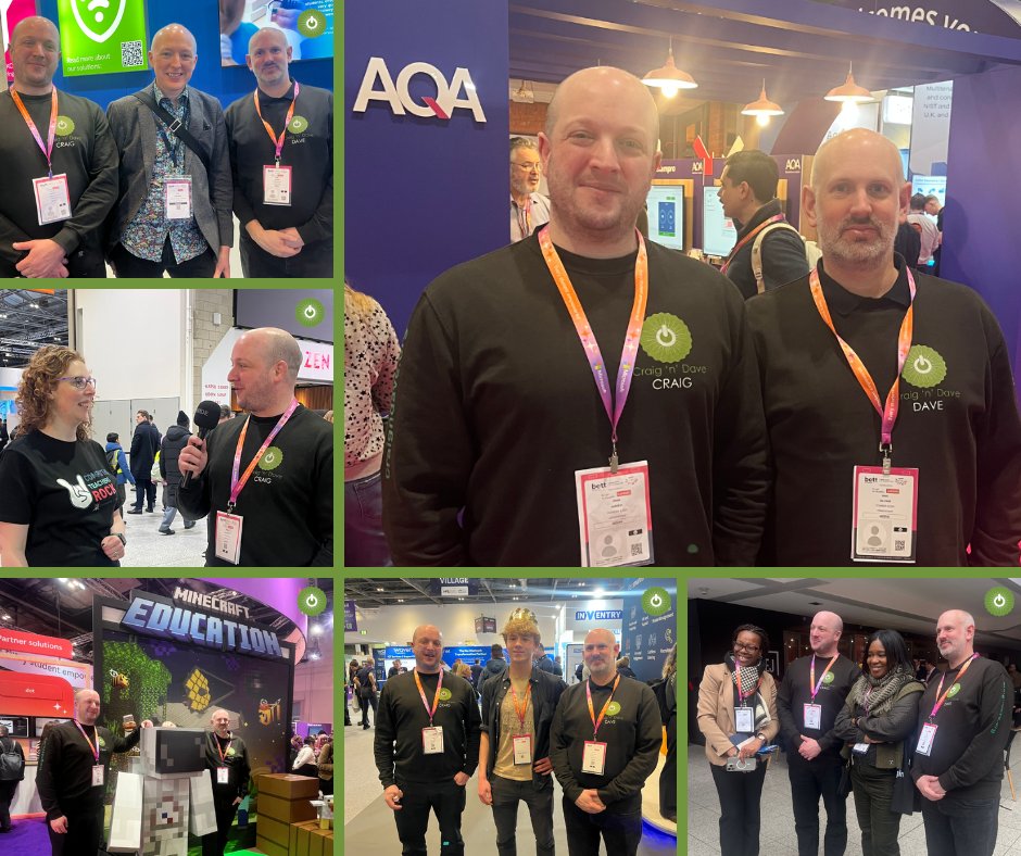 craigndave1's tweet photo. We had a blast at @Bett_show this week.
Great to meet so many of you &amp; hear your personal stories about how our Craig’n’Dave resources have helped you. It was a real pleasure.  Thank you. 
Until next time! 🫶
Craig &amp; Dave

#CraignDave #TeamCompSci #bett25 #CraignDaveFamily https://t.co/VhA1QHqYjF
