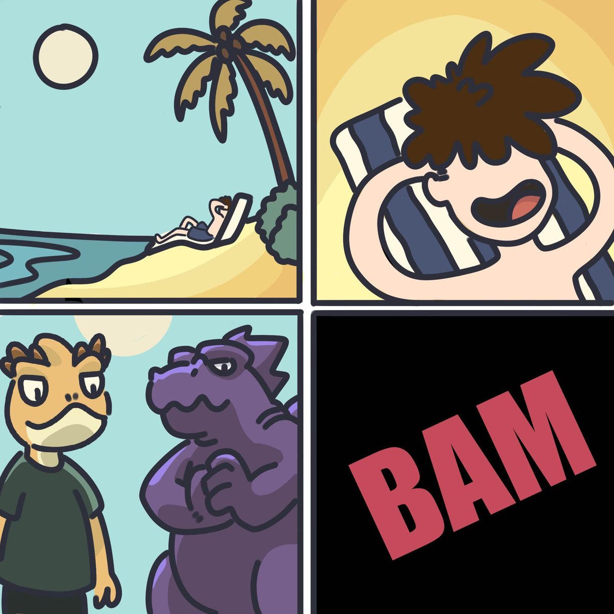#jimmyadventure Episode 5: Execution

On an island somewhere in the east, the rugger sits and enjoys a day on the beach when two figures show up..

Jimmy and Kaiju have found their target. 

<a href="/MelancholyJimmy/">Jimmy</a> 
<a href="/KaijuKingz/">KaijuKingz</a> 

Team:
<a href="/timwhothy/">Tim</a> 
<a href="/davd_eth/">davd.eth</a> 
<a href="/IWeedyGonzalezI/">Weedy Gonzalez</a> 
<a href="/ZaeMetr0/">ZaeMetr0</a>
