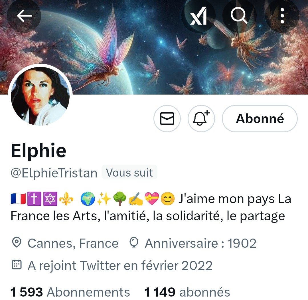 JuniorGuibole's tweet photo. INFO🚨Mes amis abonnés😉
Ainsi que l'équipe #JambonBeurre #TeamPatriotes 🇨🇵
Notre amie   @ElphieTristan  👍
Aurait besoin d'un petit coup de pouce pour grossir sa TL!🥳
Et ainsi lui donner plus de visibilité!
Merci de vous abonner à elle !🙏
Et n'oubliez pas!😉
Tous ensemble nous sommes plus forts!🇨🇵