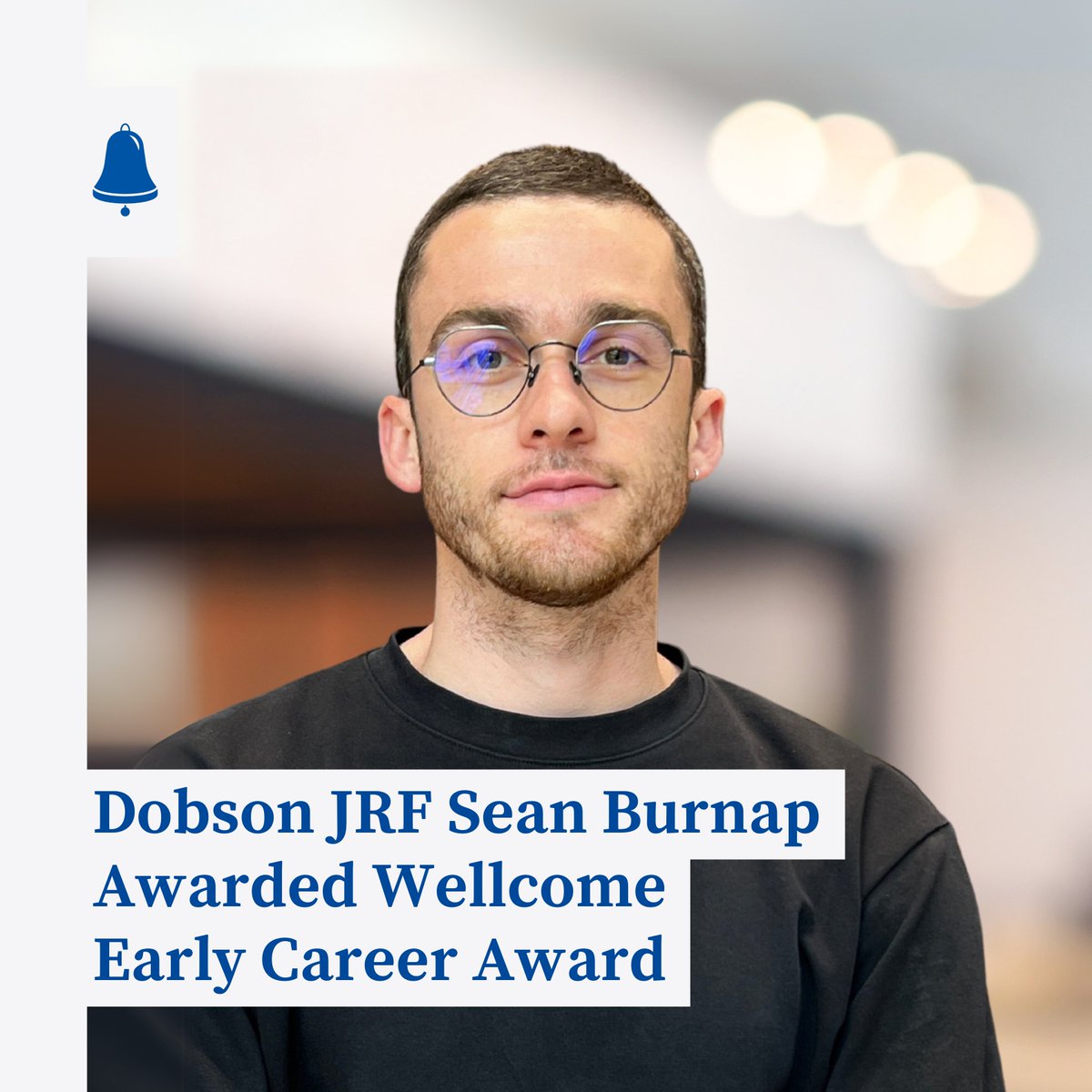 🗞️ Dobson Junior Research Fellow in Molecular Biophysics Dr Sean Burnap has been awarded a Wellcome Early Career Award to support his research project into Filovirus-host interactions.

Head to lmh.ox.ac.uk/news to find out more🔗

#LadyMargaretHall #LMH #UniversityOfOxford