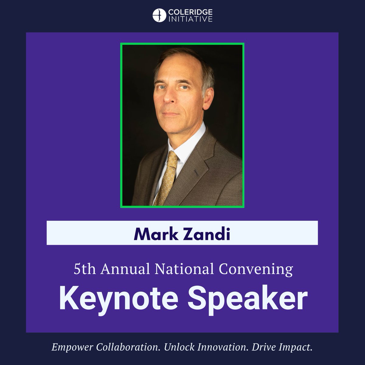We’re honored to welcome Mark Zandi, Chief Economist at Moody’s, as keynote speaker for our upcoming Convening!

He’ll explore how innovative data use can drive evidence-based policymaking to navigate economic challenges. Don't miss it!🌐

🔗 Register: bit.ly/4glk4HH