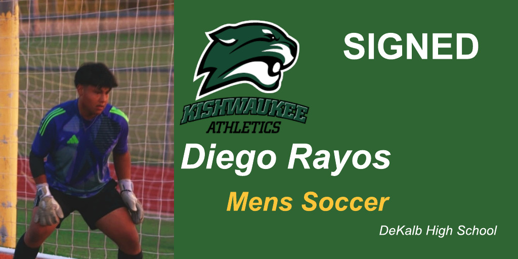 Recruit alert 🚨 - Excited to announce another 2025 recruit signing ... welcome to the mens soccer program and Kougars Athletics Family !! - Diego Rayos , DeKalb HS #KishFam ⚽️