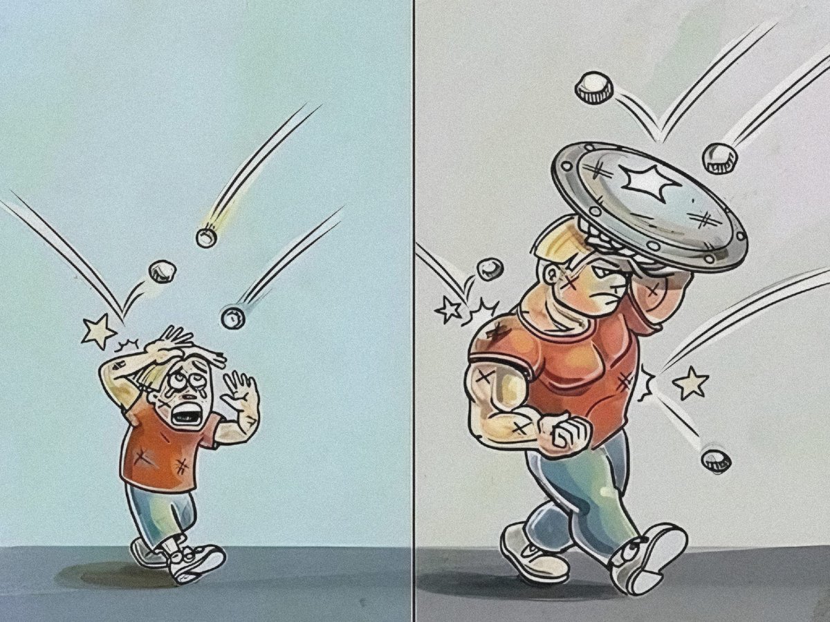 La vida no se vuelve más fácil, tú te vuelves más fuerte