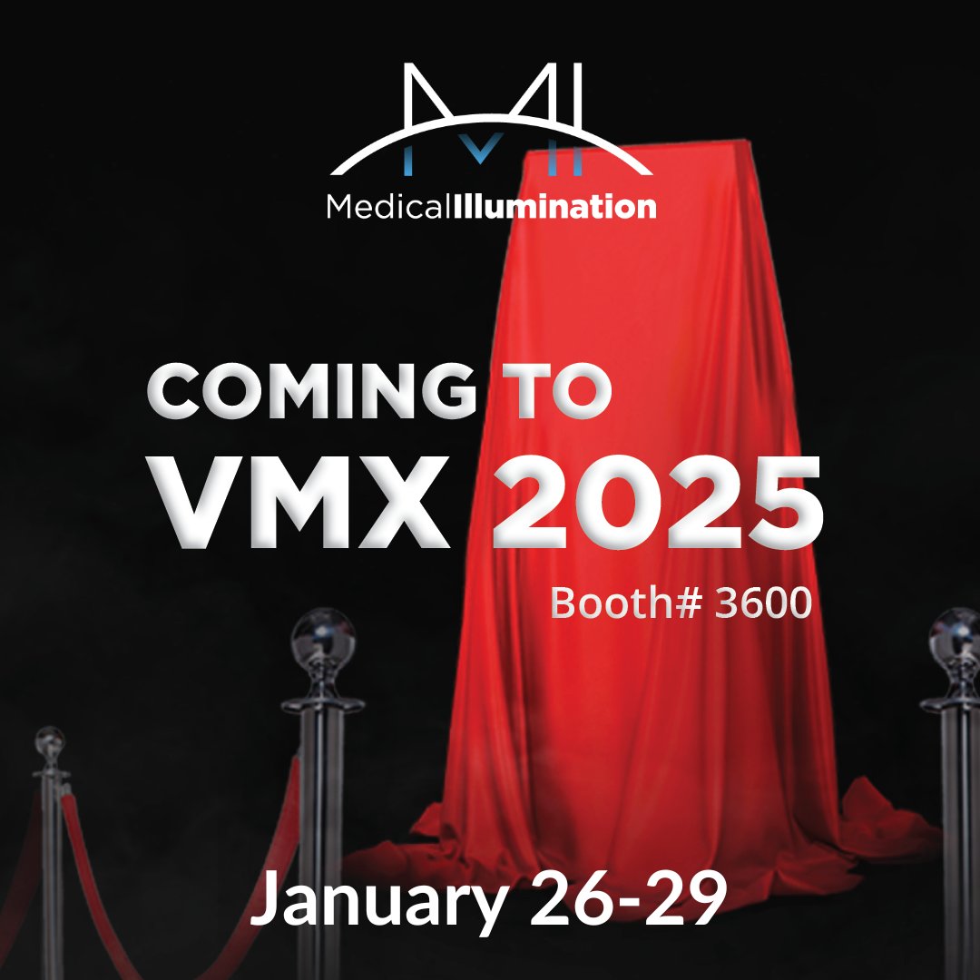 Join us at VMX 2025, we will be premiering an exciting new product line as well as lighting and other products perfect for your veterinary practice!

🧭 Booth 3600
📅 January 26 – 29, 2025
📍 Orange County Convention Center, Orlando, FL

#MedicalIllumination #Medillum #VMX2025