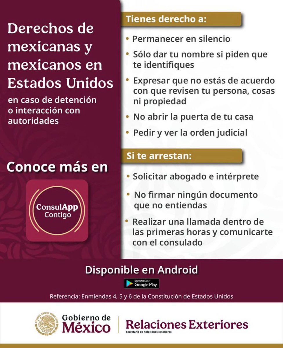 ConsulMexKan's tweet photo. 📢 ¡Atención comunidad mexicana migrante!
Conoce los servicios de la ConsulApp Contigo 📲. Descárgala YA!
#ConsulApp #ComunidadMigrante https://t.co/OwQ3eYMWF8