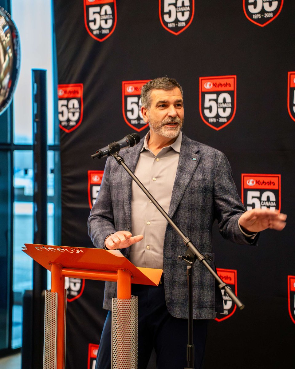 50 years of Kubota Canada! None of it could have happened without the incredible people behind the scenes. Cheers to our hardworking team for making it possible! #50YearsOfKubotaCanada #KubotaCanadaCelebrates50