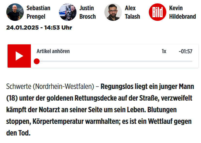 ben_brechtken's tweet photo. "Alle drei Tatverdächtigen stammen nach BILD-Informationen aus Syrien. Einer der Angreifer ist erst 15 Jahre alt!"

Wenn es nach Rot-Grün geht, werden diese Barbaren ihr ganzes Leben in Deutschland verbringen dürfen. Steuerzahlerfinanziert. https://t.co/qW0J4gIQuG