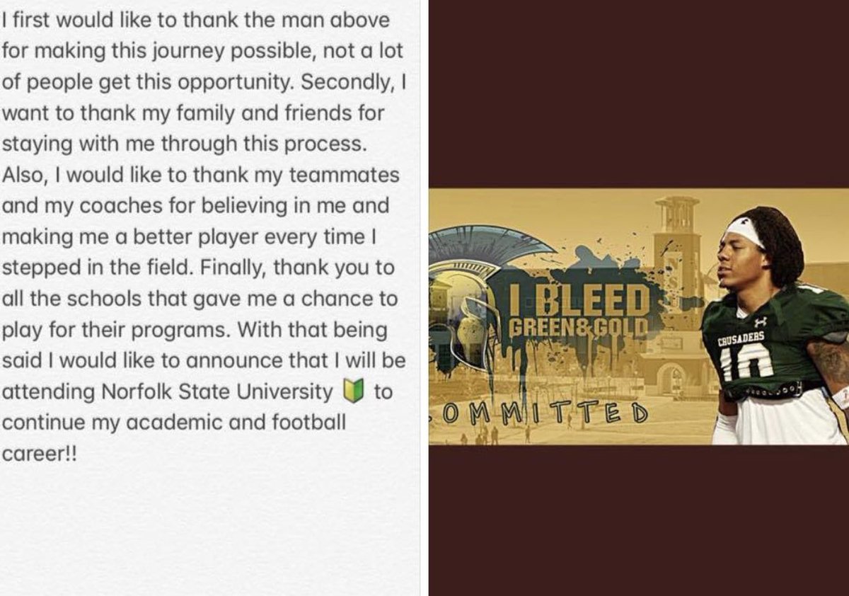 Isaiah Merritt LB Indian River High tweet media
