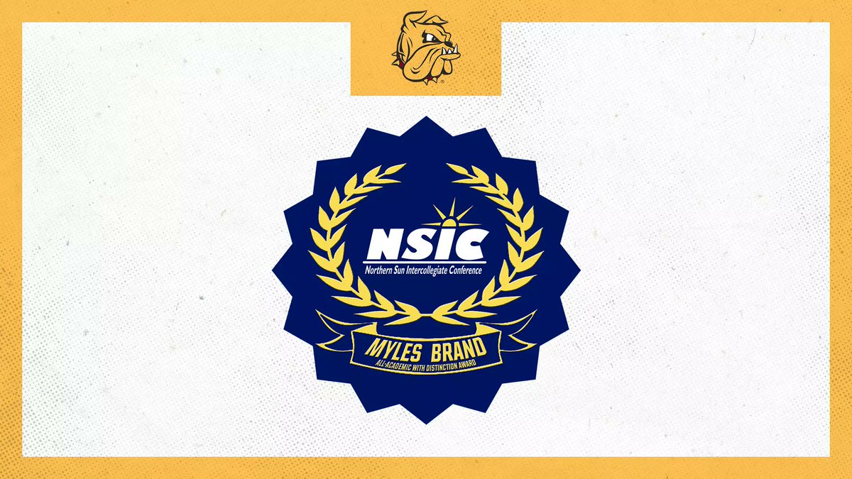 UMDBulldogs's tweet photo. Record 19 Bulldogs Earn Myles Brand Academic Honor from NSIC

More on UMD's Honorees: https://t.co/bWHwg8rX7z https://t.co/m9Ums5l7Ng