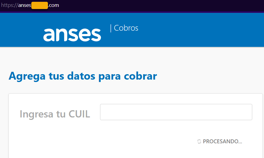 SeguInfo's tweet photo. 🚨CUIDADO: #phishing de @BancodeCordoba y @ansesgob.
Roban datos personales, cuenta, contraseñas, token, biometría y de tarjeta de crédito.
Son dominios .COM registrados el 17 y 19/01. https://t.co/kRQ0sMM9dz