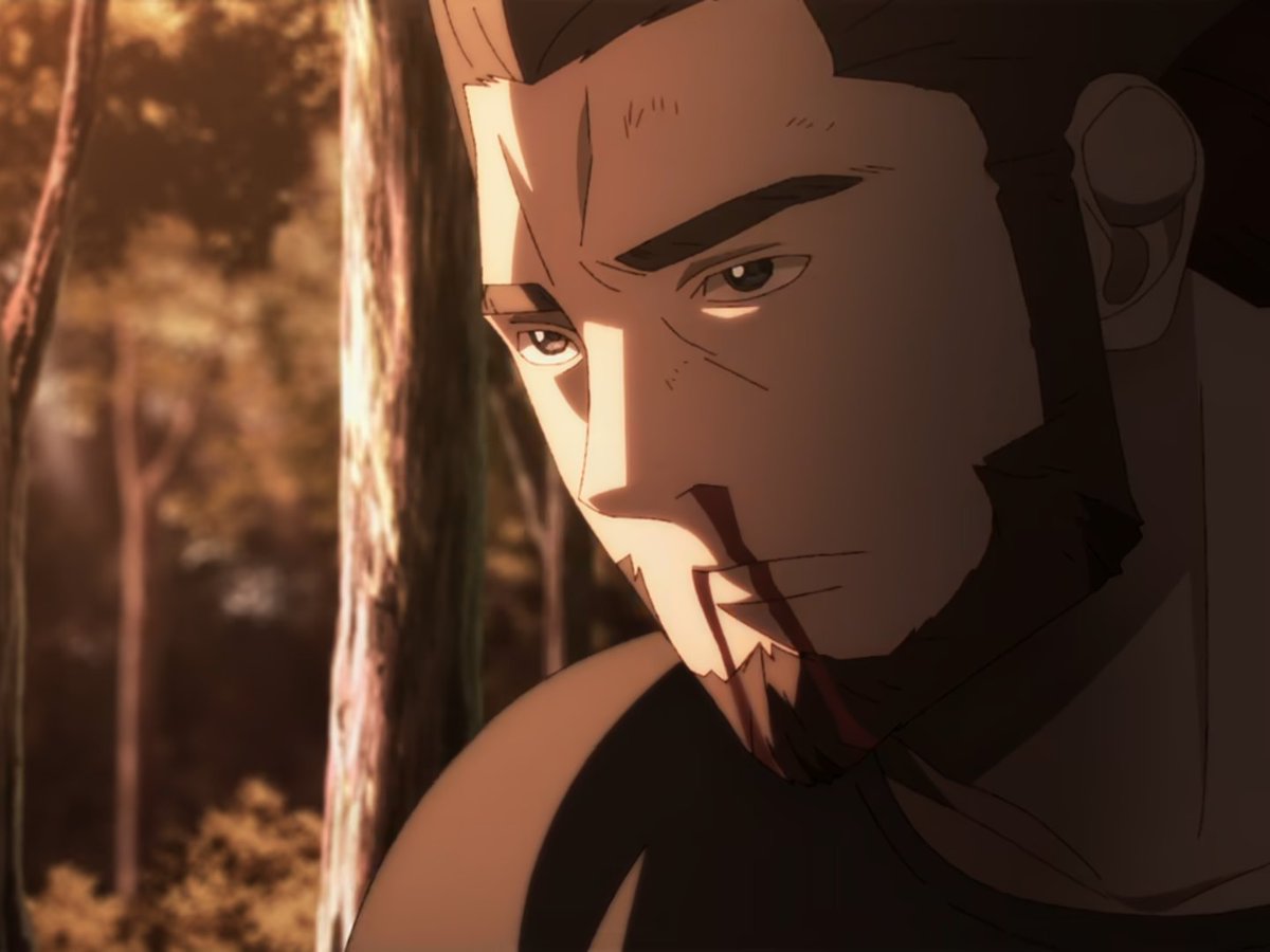 HypeisGone's tweet photo. bro... This martial arts anime is really cool, I can't stop watching it. 🤩 #Garouden https://t.co/XIwLsr699c