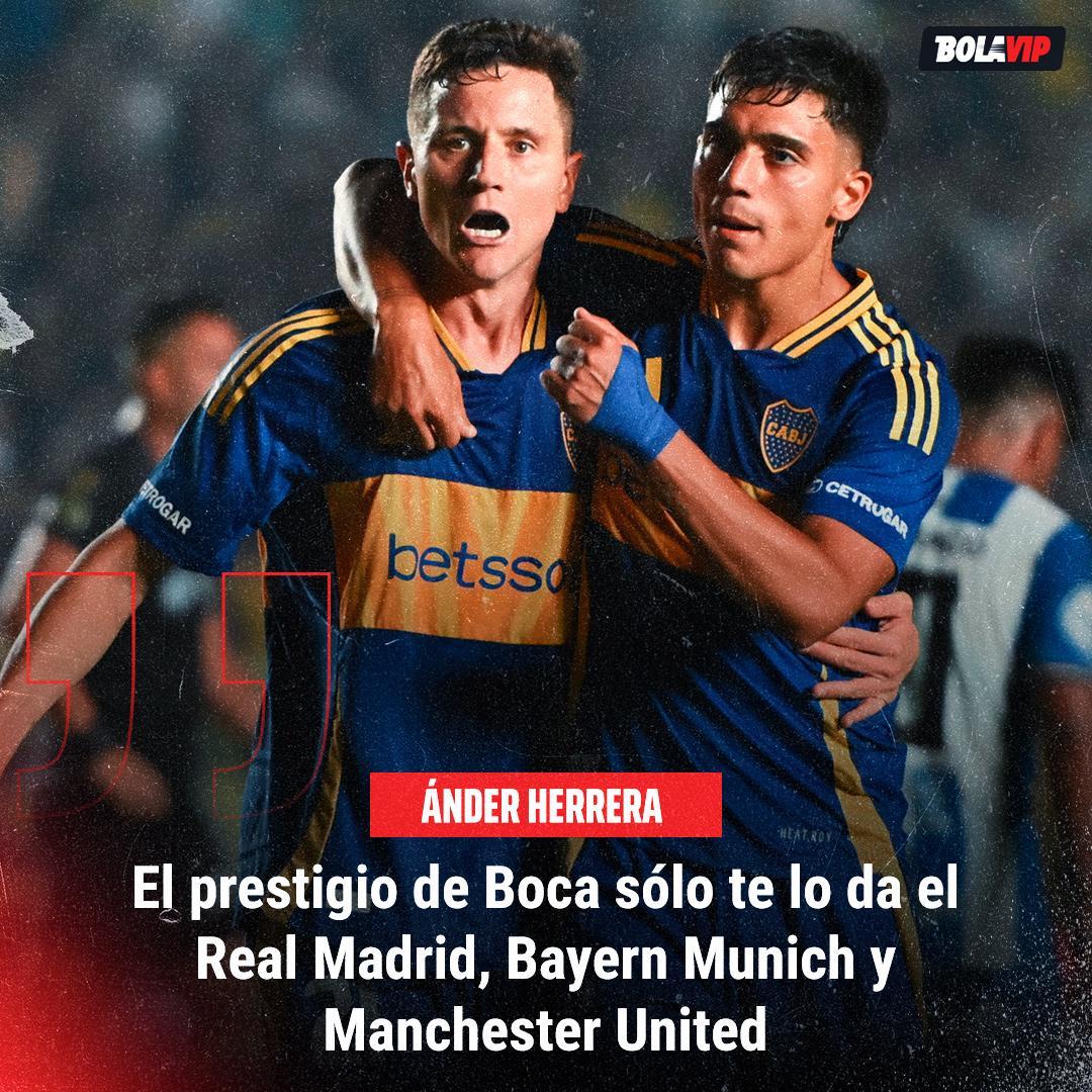BolavipAr's tweet photo. La frase de Ánder Herrera llenará de orgullo a TODOS los hinchas de Boca 🔝🌍 https://t.co/zKDem09nK8