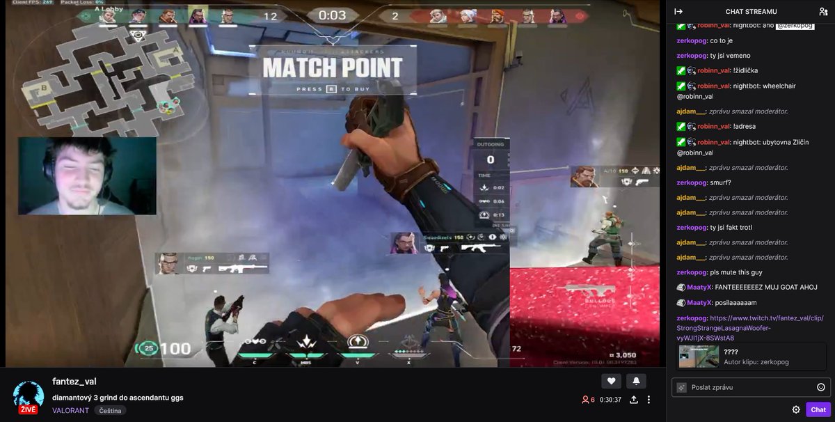 Nejlepší stream na kterém jsem kdy byl. Děkuji fp❤️