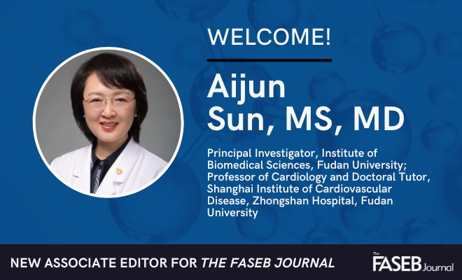 We're excited to also welcome Aijun Sun, as new Associate Editor for ...