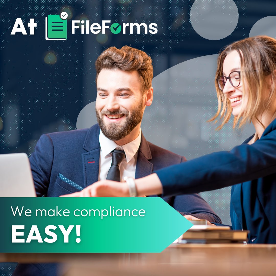 File_forms's tweet image. Stay on top of BOI reports, State filings, and more with FileForms. We help businesses stay compliant, stress-free. 

#BusinessCompliance #FileForms #BOIReport #StateFilings