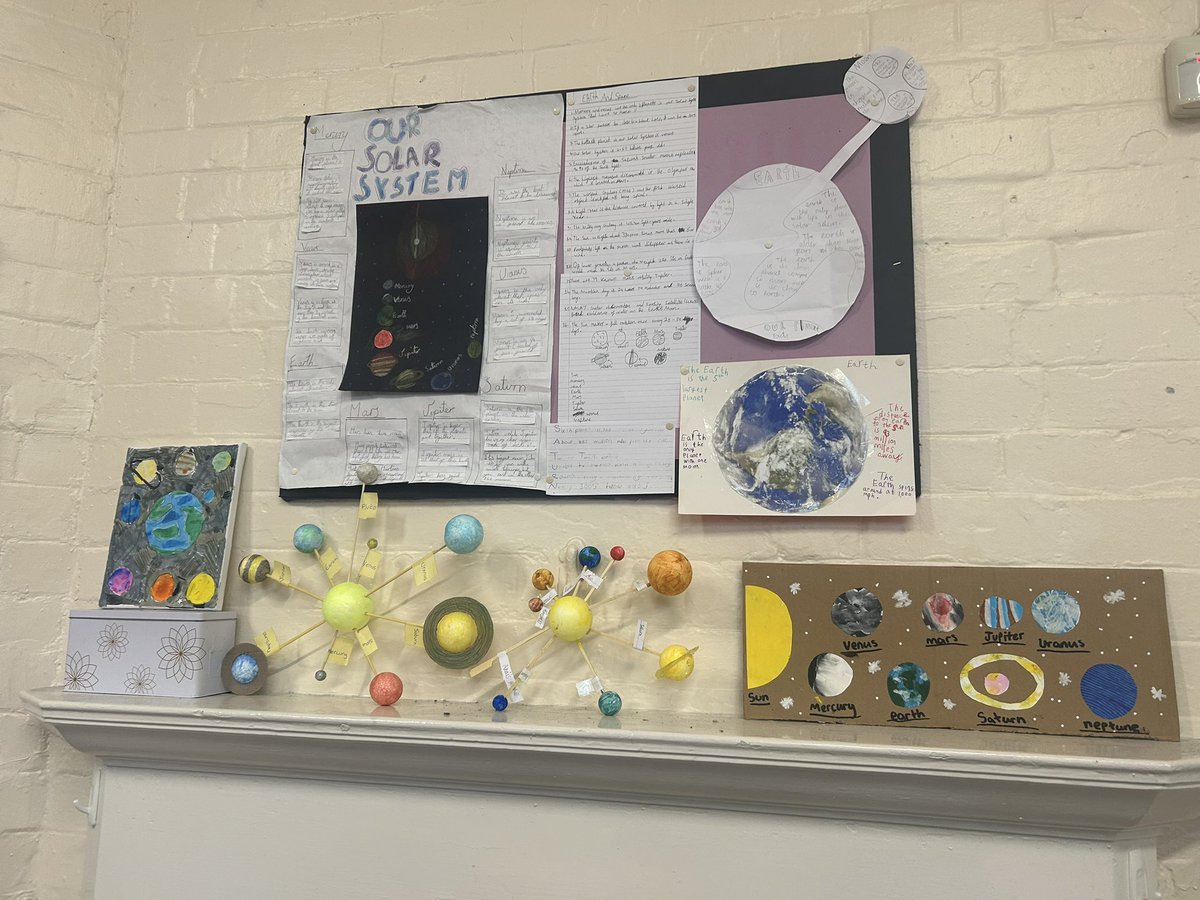latimerprimary's tweet image. #ClassSP have produced some beautiful space homework projects this half term!