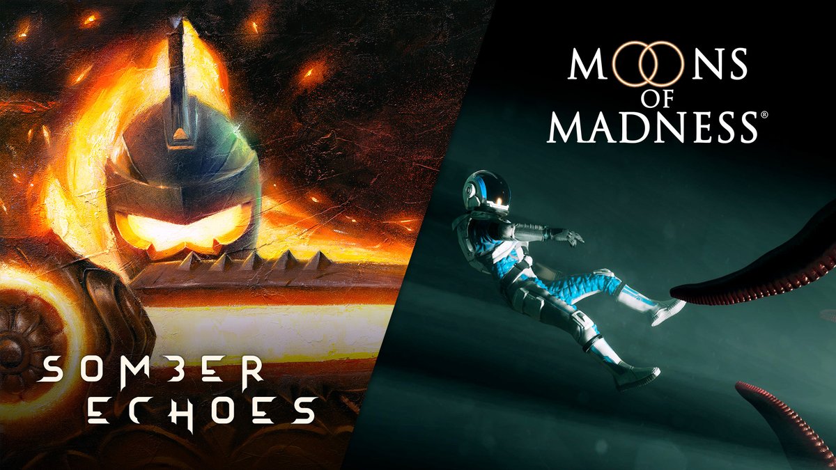 Our developer, Rock Pocket Games, have released their newest title, Somber Echoes. If you’re into cosmic horror and solving mysteries, check it out!

You can get both Moons of Madness and Somber Echoes at a discount: store.steampowered.com/bundle/49470/C…
