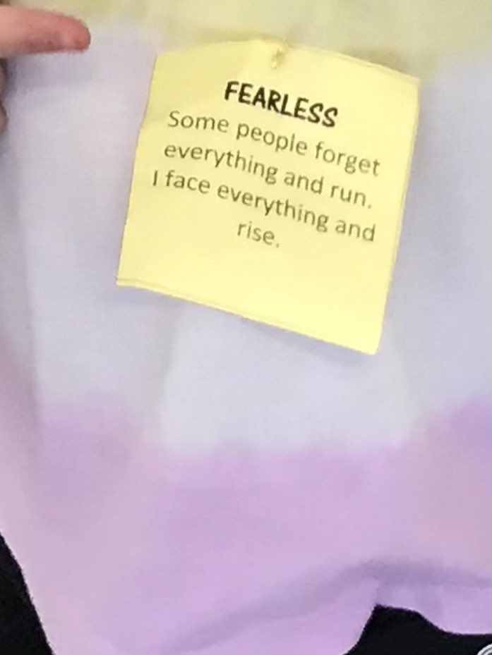 tdsb_Hillcrest's tweet photo. We are finishing up a great #Nonamecallingweek by wearing a word we have chosen to #Elevate ourselves and each other! @shelleylaskin https://t.co/CuQAbyuxRP