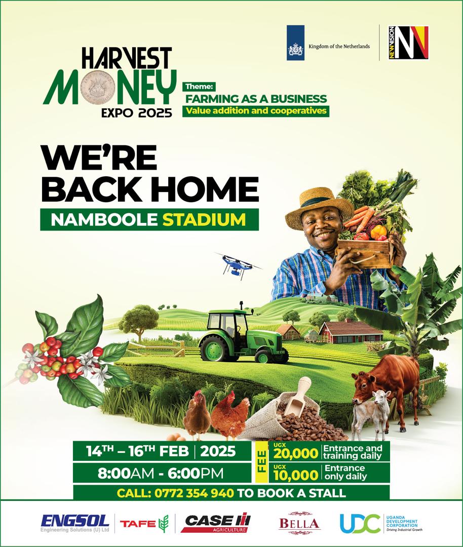 The Biggest
Illest 
Baddest...

Farming Expo is back! And guess where? Namboole Stadium...where the story begins. Mark those calendars. It's a Farming Valentine! Feb 14th-16th.
#HarvestMoneyExpo
#FarmingAsBusiness
<a href="/newvisionwire/">The New Vision</a>
<a href="/NLinUganda/">Embassy of the Netherlands in Uganda</a>