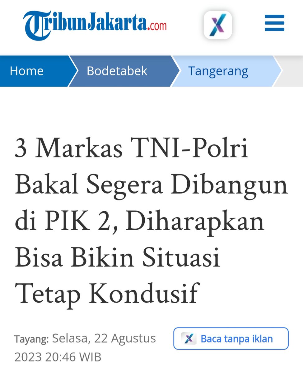 msaid_didu's tweet photo. Bapak Presiden @prabowo yth, sebaiknya TNI dan POLRI menolak "hadiah" dari PT AGS utk membangun fasilitas di PIK-2, karena :
1) ini tmsk gratifikasi/sogokan
2) tanah tsb adalah tanah rakyat yg dibeli murah https://t.co/gZeChQfII5
