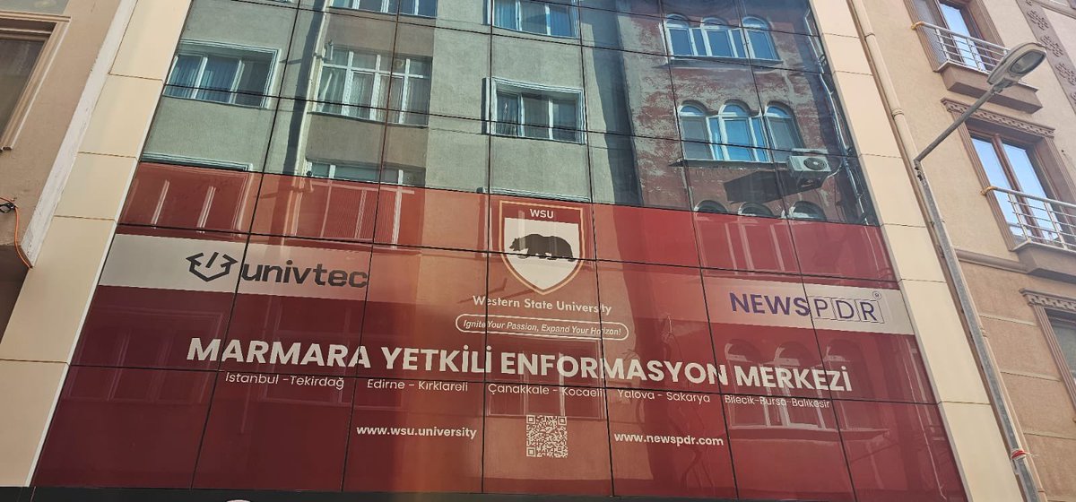 Western State University, California olarak ilk enformasyon merkezi onayımızı Marmara bölgesine verdik. Marmara Yetkili Enformasyon Merkezimiz Tekirdağ’da faaliyetlerine başlıyor. Tüm ailemize hayırlı olsun.