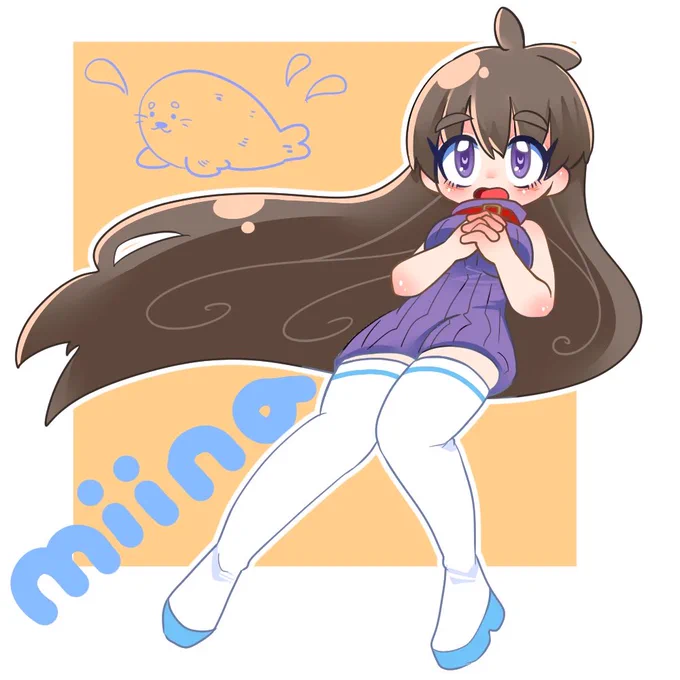 オリキャラと混同してる人もチラホラいるけどオリキャラだけどイコール自分自身でもあるのが代理だと思ってる種族は精霊セルキー(アザラシ)です身内にアザラシ言われたのが由来('、3_\)_ #自分の代理キャラを貼れ見た人もやる 