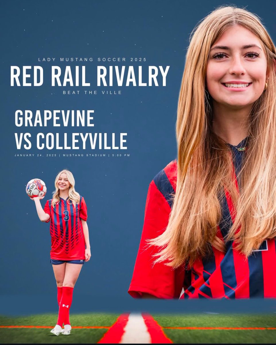 ghs_onemustang's tweet photo. Red rail rivalry tonight! 
🏟️ Varsity at MPS at 5pm
🏟️ JV at CTMS at 7pm
@GCISD_Athletics @GCISD @Grapevine_HS https://t.co/dDw7gd66r7