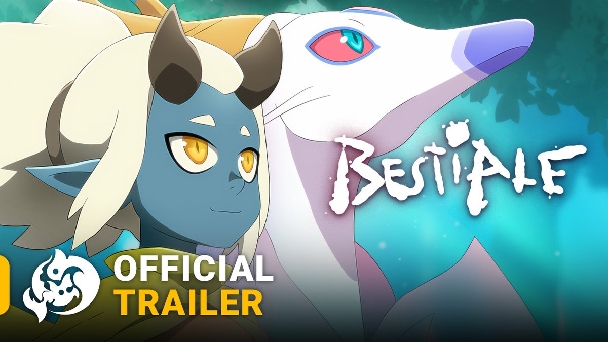AnkamaAnim's tweet photo. 🎬 Découvrez le trailer officiel de BESTIALE, la nouvelle série signée Ankama Animations, à retrouver dès le 21 février sur @ADNanime !

👉 https://t.co/lpCAdU8nzU

Yrehn, une jeune Osamodas, a pour mission de protéger l’Élante, une créature légendaire. Mais tout bascule lorsque Karn, un Iop affamé, s’empare de l’animal. Pour Yrehn, une seule option : tout risquer pour la sauver !

#Ankama #AnkamaAnimations #SerieAnimee #Bestiale