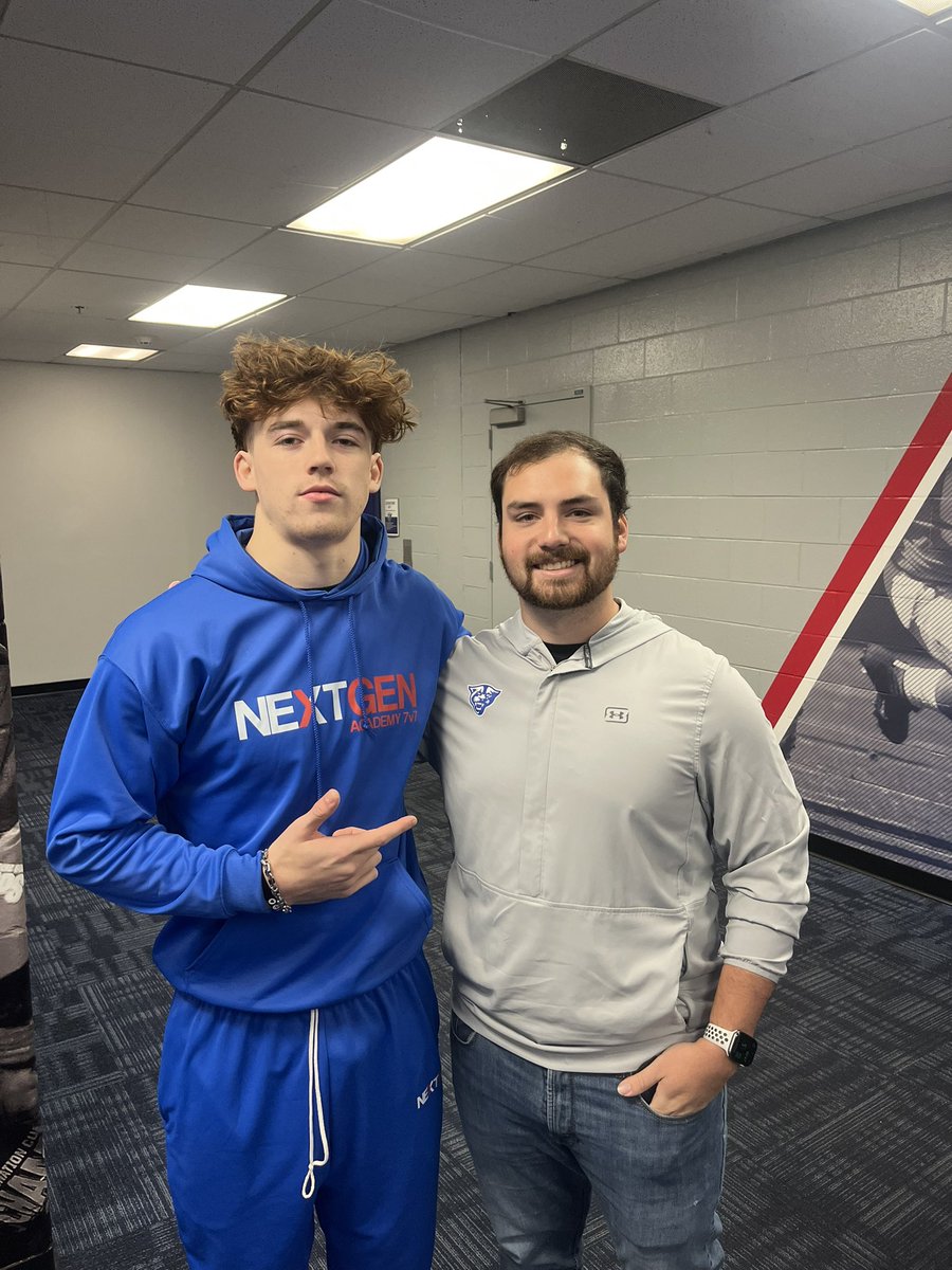 Had a great time talking with <a href="/zconowal31/">Zach Conowal</a> and <a href="/quonmarshall16/">Quon</a> today <a href="/GeorgiaStateFB/">GSU Football</a> touring us around and showing us what it takes to make it to the next level! <a href="/DenmarkDanesFB/">Denmark Football</a> <a href="/JonesTheCoach_/">Patrick Jones</a> <a href="/RecruitGeorgia/">Recruit Georgia</a> <a href="/PrepRedzoneNext/">Prep Redzone 𝙉𝙀𝙓𝙏 🏈</a>