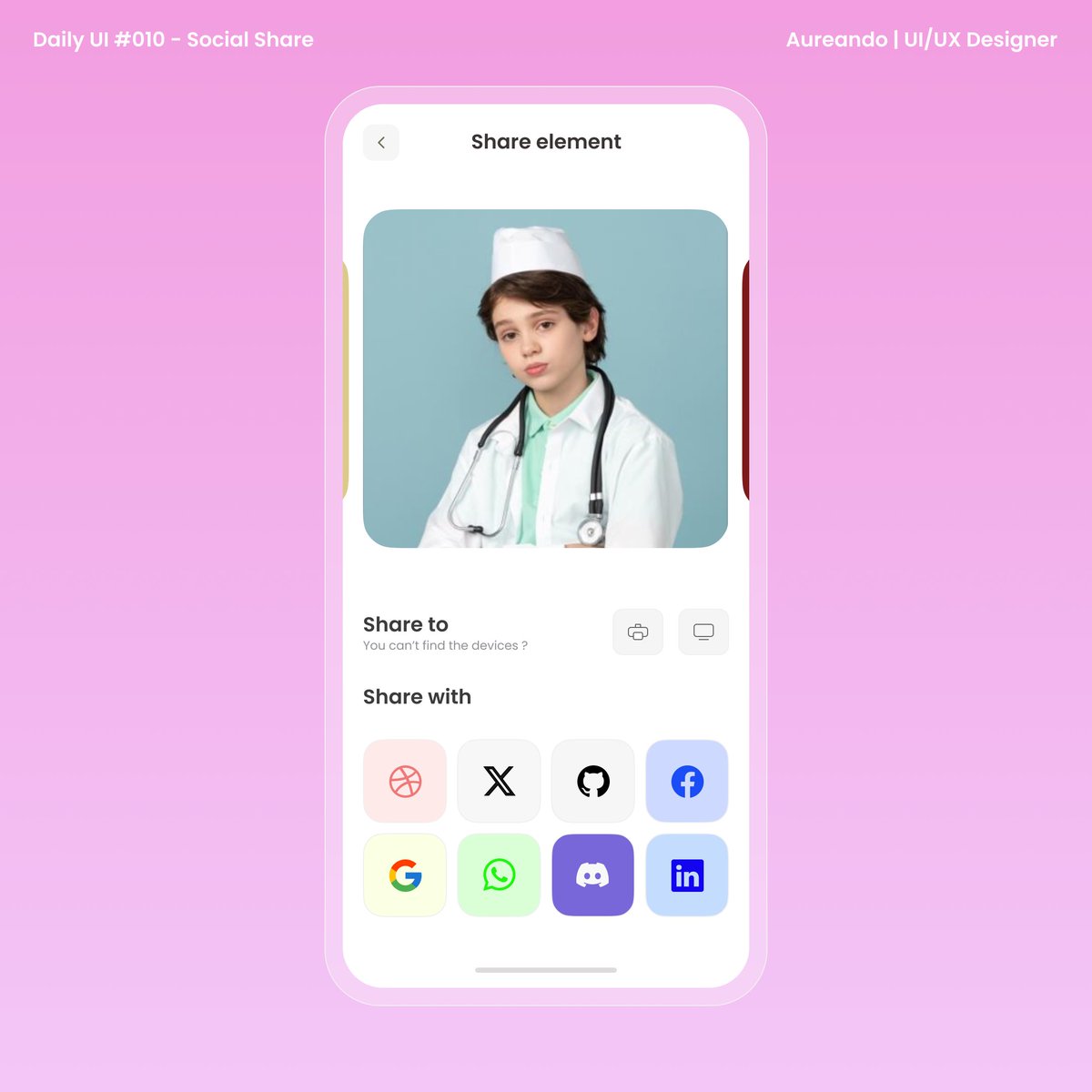 Social Share : My Daily UI Challenge  
💫 DailyUI 010

#DailyUI #UIUXDesign #IconDesign #GraphicDesign #FeedbackNeeded #Figma

<a href="/DailyUI/">Daily UI</a>

<a href="/figma/">Figma</a>