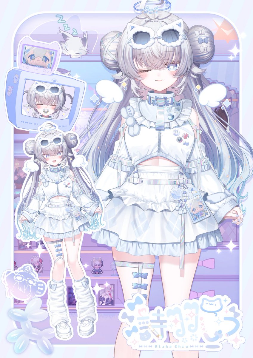 セルフ受肉ぶいちゅーばー！
フィギュア化もぬい化もしたお絵描きできる個人勢❣
 #広がれ個人勢VTuberの輪