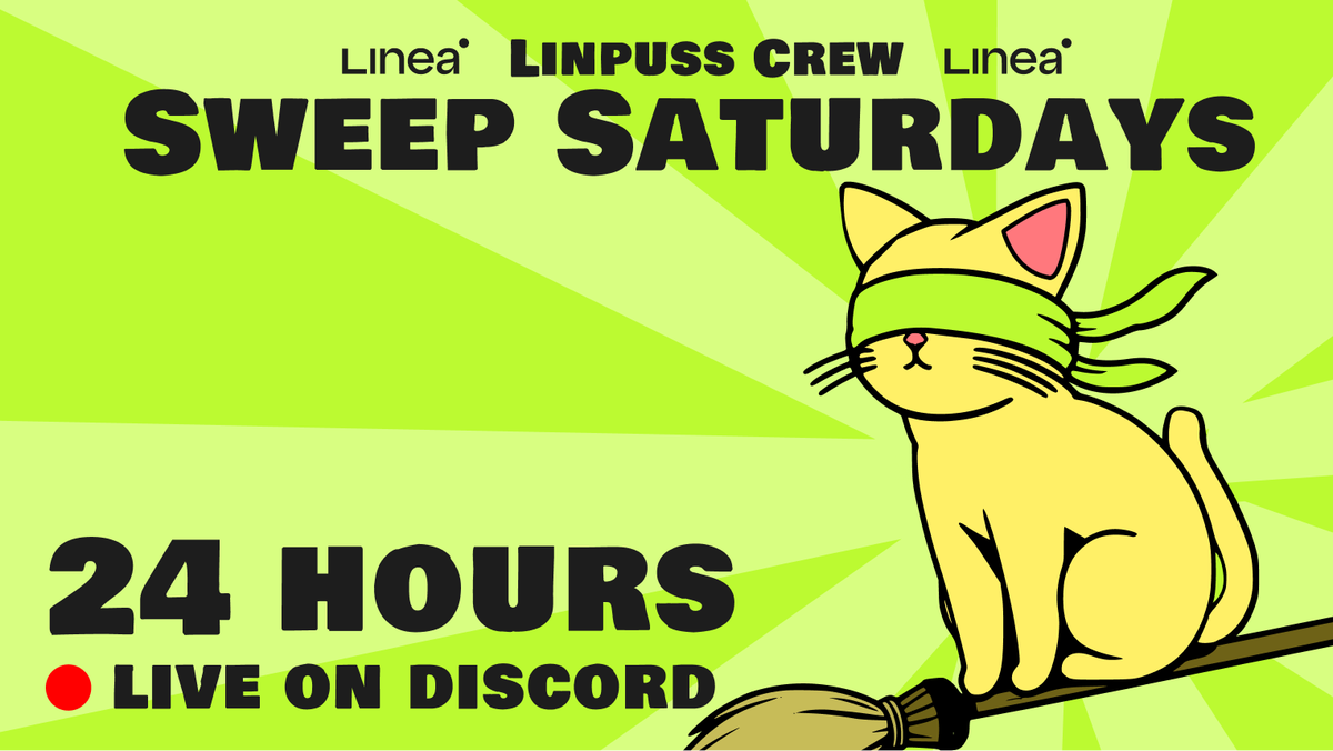 Another Sweep Incoming 🧹

Join Discord Live for Alpha and Airdrops 🪂

50,000 $LPUSS to 5 Crew PFPs 😼

RT ♻️ Drop Wallet 👇 &amp; Tag a Friend 🫂