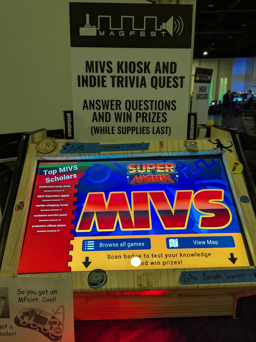 WELCOME TO FRIYAY #supermagfest2025 ! Hope you are ready for check out a bunch Indie Devs!!! <a href="/MAGFest/">MAGFest</a> #indiegames #indiedev