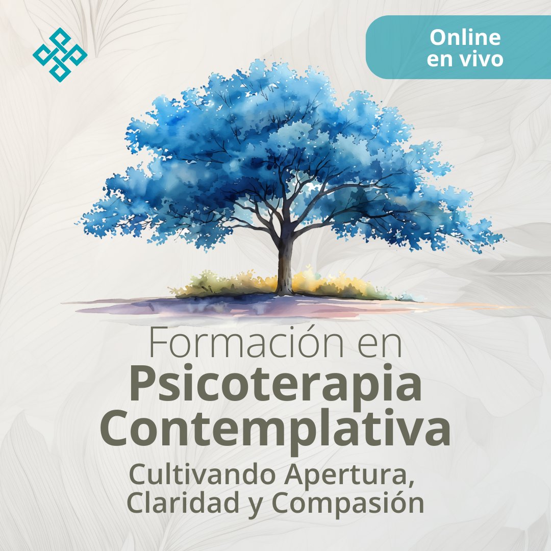 socmindfulness's tweet photo. 🌿 La Psicoterapia Contemplativa integra meditación, psicología budista y moderna.
✨ Diseñada para profesionales de la salud mental que buscan una práctica más humana y auténtica.
🌐 Descubre más en 👉 https://t.co/I9jeYdzz9s. https://t.co/0Hu2veZNem