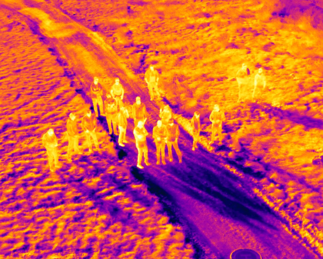 USGS_UAS's tweet image. Many modern drones come with integrated thermal cameras, but how can they be used to their fullest potential? Federal engineers at the Bureau of Reclamation (@usbr) coordinated a thermography training last week in Denver for UAS operators to better understand thermal science.